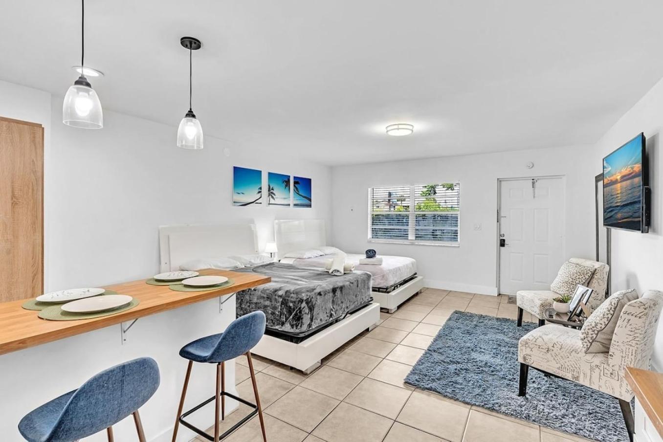 Large Studio Suite Close To Beach And Casino Db3 Dania Beach Eksteriør billede